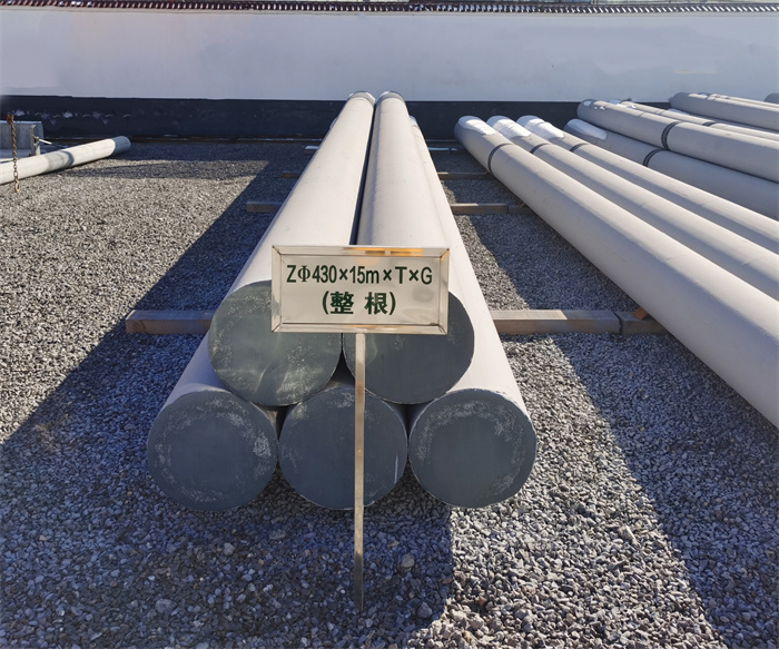 花都430×15米×T×G终端电线杆